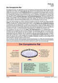 Der europäische Rat Schaubilder, Diagramme, Tabellen und Illustrationen zu Wirtschaft und Politik