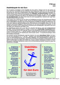 EU im Bann der Staatsschulden (11/2011) Sozialkunde Arbeitsblätter