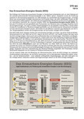 Das Erneuerbare-Energien-Gesetz (EEG) (10/2014) Schaubilder, Diagramme, Tabellen und Illustrationen zu Wirtschaft und Politik