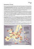 Mindestlöhne in Europa (02/2011) Schaubilder, Diagramme, Tabellen und Illustrationen zu Wirtschaft und Politik