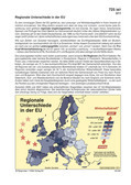 Regionale Unterschiede in der EU (03/2011) Schaubilder, Diagramme, Tabellen und Illustrationen zu Wirtschaft und Politik