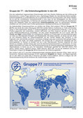 Gruppe der 77 (11/2012) Schaubilder, Diagramme, Tabellen und Illustrationen zu Wirtschaft und Politik