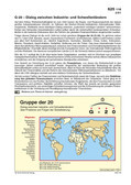 Gruppe der 20 (02/2001) Schaubilder, Diagramme, Tabellen und Illustrationen zu Wirtschaft und Politik
