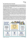 Haushaltsrecht der Gemeinde Schaubilder, Diagramme und Illustrationen. Themen Innenpolitik, Zuwanderung, Innere Sicherheit, Migration, Aussiedler,Asylanten