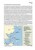 Territorialkonflikte im chinesischen Meer (03/2013) Schaubilder, Diagramme, Tabellen und Illustrationen zu Wirtschaft und Politik