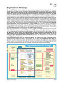 Organisationen für Europa Schaubilder, Diagramme, Tabellen und Illustrationen zu Wirtschaft und Politik