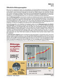 Schaubilder, Diagramme, Tabellen und Illustrationen zu Wirtschaft und Politik