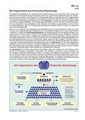 Schaubild: Die Organisation des Deutschen Bundestages Schaubilder & Illustrationen zum Politischen System Deutschlands