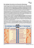Schaubild: Die ständigen Ausschüsse des 17. Bundestages Schaubilder & Illustrationen zum Politischen System Deutschlands