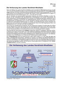Schaubild: Die Verfassung des Landes Nordrhein-Westfalen Schaubilder & Illustrationen zum Politischen System Deutschlands