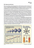 Die Lebensversicherung Schaubilder, Diagramme und Illustrationen. Themen Renten, Rentenversicherung, Rentensystem