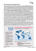 Schaubild: Der Internationale Strafgerichtshof (12/2008) Schaubilder & Illustrationen zu den Vereinten Nationen (UN)