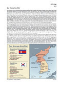 Der Korea Konflikt USA/United States: Schaubilder, Diagramme, Tabellen und Illustrationen zu Wirtschaft und Politik