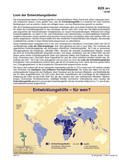 Schaubilder Entwicklungshilfe & Entwicklungspolitik