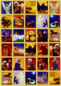 Belohnungssticker Lehrer Belohnungssticker Adventszeit / Weihnachten