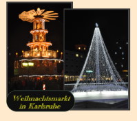 Weihnachtsmarkt in Karlsruhe