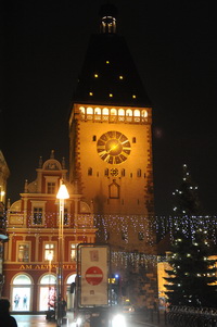 Altprtel in Speyer - Eingang vom Speyerer Weihnachtsmarkt