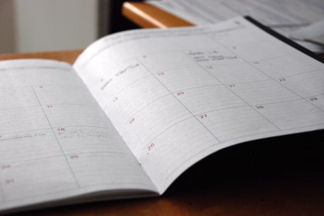 Zeitplanung mit Kalender