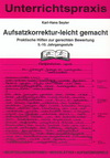 Deutsch Arbeitsblätter Aufsatztraining