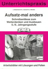 Deutsch Arbeitsblätter Aufsatztraining